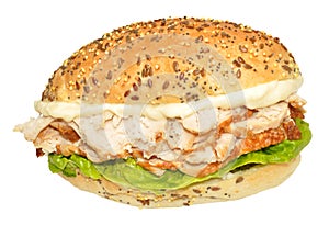 Fresh Chicken And Lettuce Sandwich