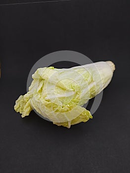 a fresh chicory, a vegetable that can be processed and cooked into soup or stir-fry