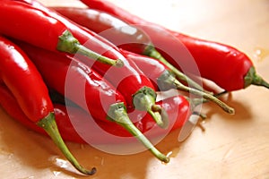 Fresh chillis
