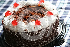 Fresh Chocolate tart cake