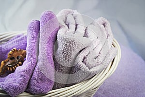 Fresh clean towels