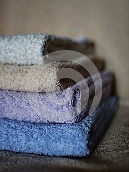 Fresh clean towels