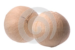 Fresh Coconuts Isolated