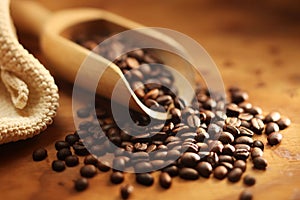 Čerstvý káva fazole 