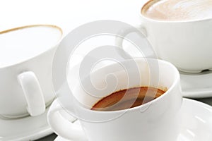 Fresh coffee varieties