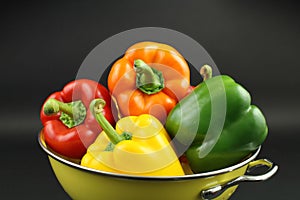 Fresh Colorful Bell peppers