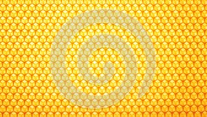 Fresh comb honey background texture
