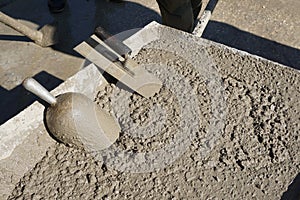 Fresh concrete sampling for testing