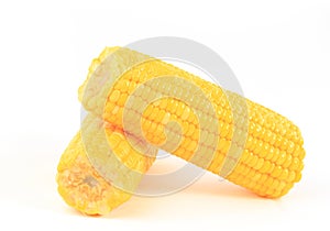 Fresh corn vegetable