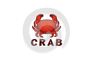 Fresh Crabs Seafood Logo template