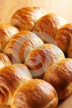 Fresh crunchy bread rolls