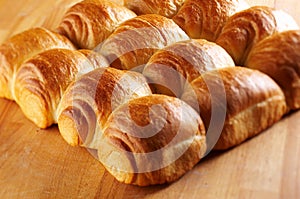 Fresh crunchy bread rolls