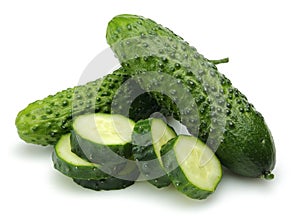 Fresh cucumbers