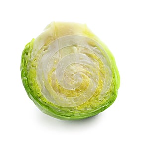 Fresh cut Brussels sprout