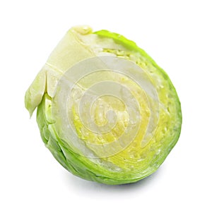 Fresh cut Brussels sprout