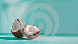 The Fresh Cut Coconut.AI generated image