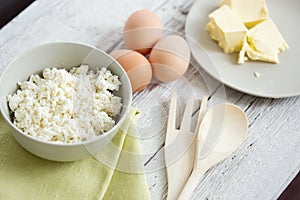 Fresh dairy products and eggs