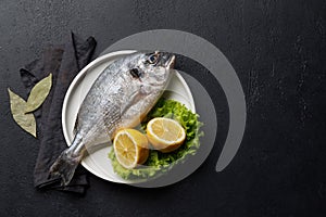 Fresh dorado fish, ready to cook