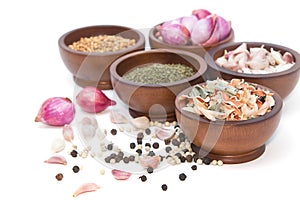 Fresh and dries spices and flavorings