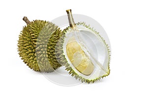 Fresh durian, tropical fruit