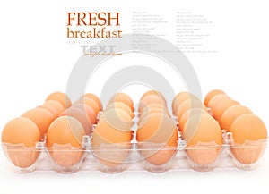 Fresh eggs