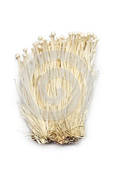 Fresh Enoki mushrooms