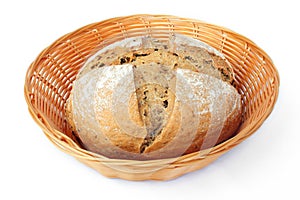 Fresh farmhouse bread