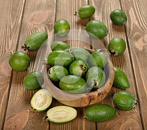 Fresh feijoa