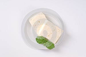 Fresh feta cheese