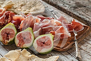Fresh Figs And Ham
