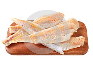 Fresh fish fillets
