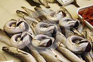 Fresh fish in the Mercado de Atarazanas