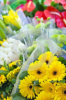 Fresh flower bouquets