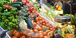 Fresco comida El mercado 