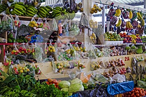Fresh Food market, Scarborough, Tobago