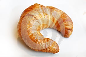 Fresh fragrant butter croissant