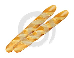 Fresh French baguette, fresh bread