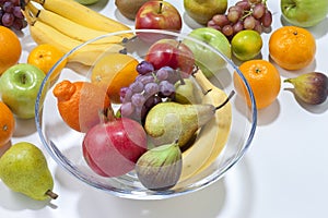 Fresh Fruit With Bowl