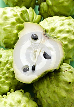 Fresh fruit, custard apple