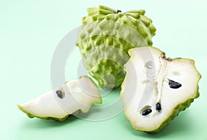 Fresh fruit, custard apple