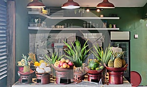 Fresh fruit is a good source of vitamins and minerals