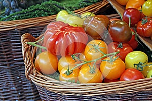 Fresh fruit at market