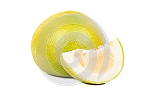 Fruit oroblanco with slice