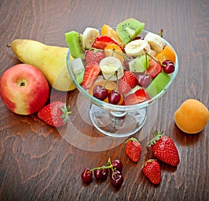 Fresh fruit salad