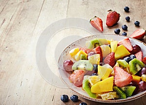 Fresh fruit salad