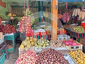 Fresh fruit shop near the main street