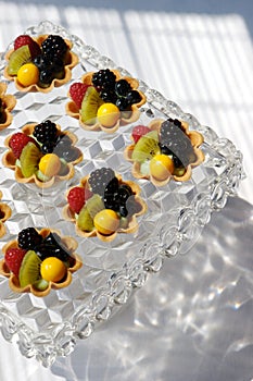 Fresh fruit tart