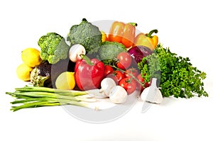 Fresh fruit and vegetable photo