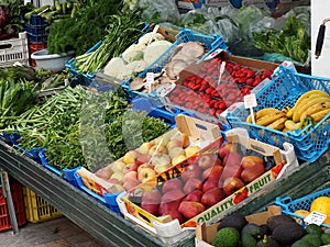 Fresh Fruit And Vegetables For Sale