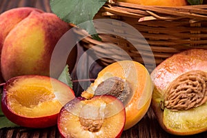 Fresh fruits in a basket